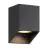 Nordlux Nico Światło Ścienne Plac Aluminium Czarny | Nadaje Się Do 1x GU10
