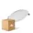Opakowanie 4x Ledvance LED Downlight Comfort DN105 6W 420lm 120D - 830 Ciepła Biel | 118mm 