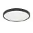 Eglo Lampa sufitowa Fueva 6 Plastikowy Czarny 17W 2900lm - 827-840-865 CCT
