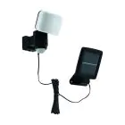 Eglo Światło Ścienne Casabas Solar Czarny 5W 470lm - 865 Światło Dzienne | IP44